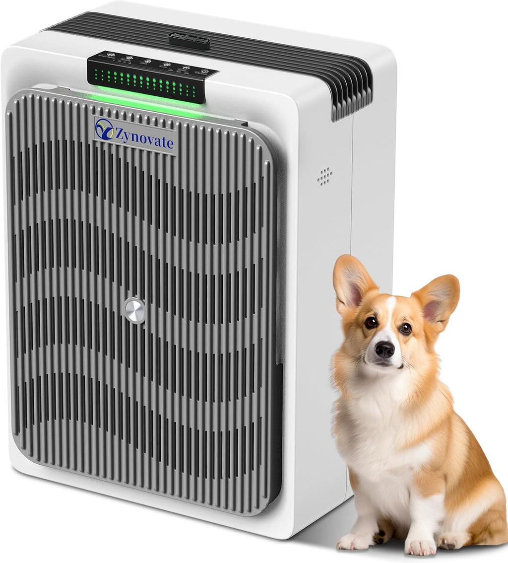 Air Purifier for Home Pets Bedroom Dorm HEPA Air Purifiers Up to 1,292 Ft²