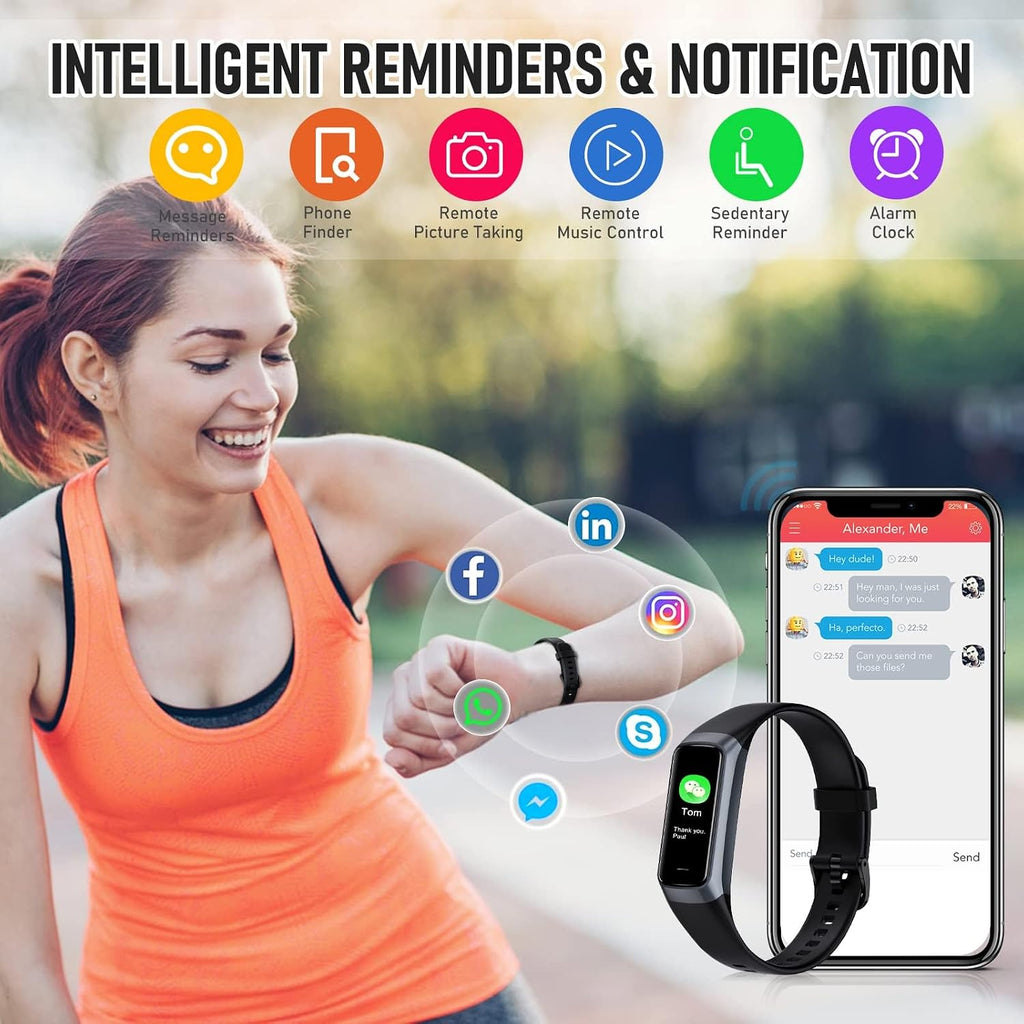 fitness tracker with 24/7 heart rate, activity trackers, package contents