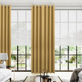 KOUFALL 96 Inches Long Curtains 2 Panel Set, Elegant Blackout Thermal Room