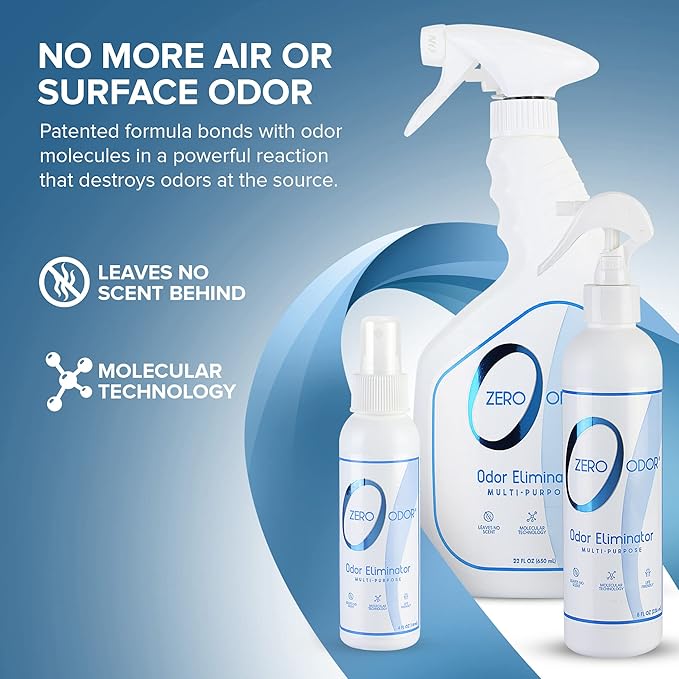 Zero Odor - Multi-Purpose Strong Odor Eliminator (3-Piece)