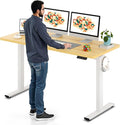 SANODESK Electric Standing Desk 60 x 24 Inches Whole-Piece Desktop Height