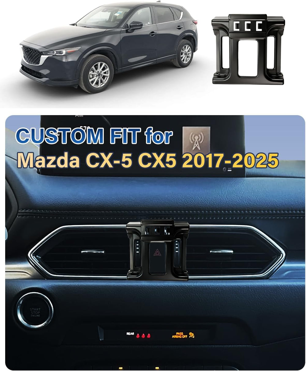 SKYLOTEC Magnetic Charger Phone Holder for Mazda CX-5 CX 5 2017-2025