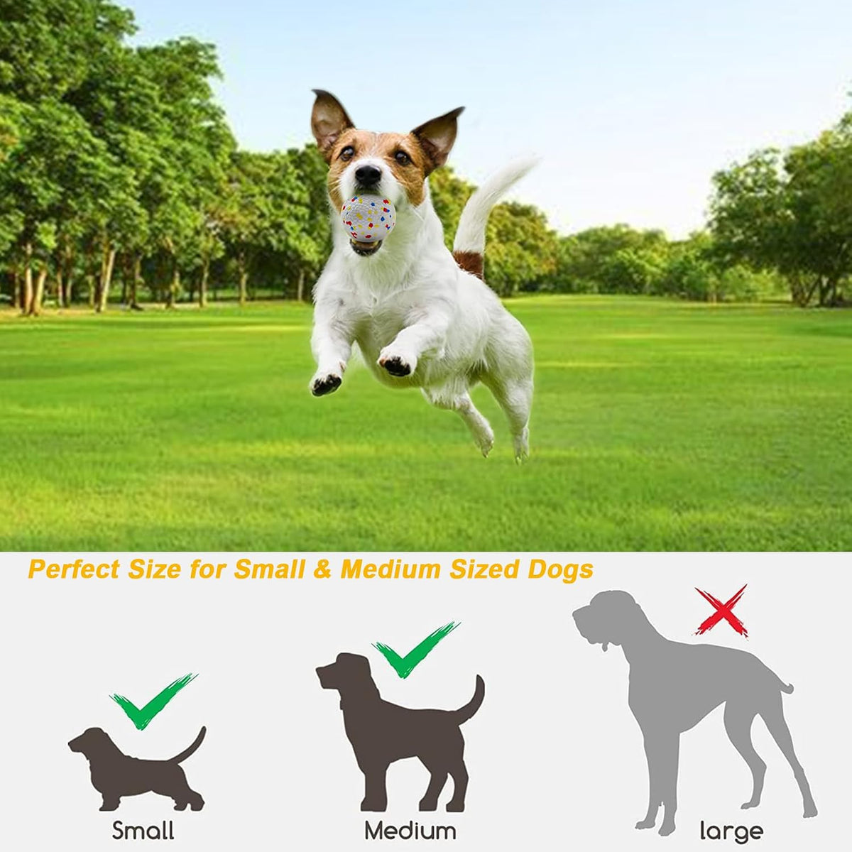 soco automatic dog ball launcher, 3 distances to showing dimensions