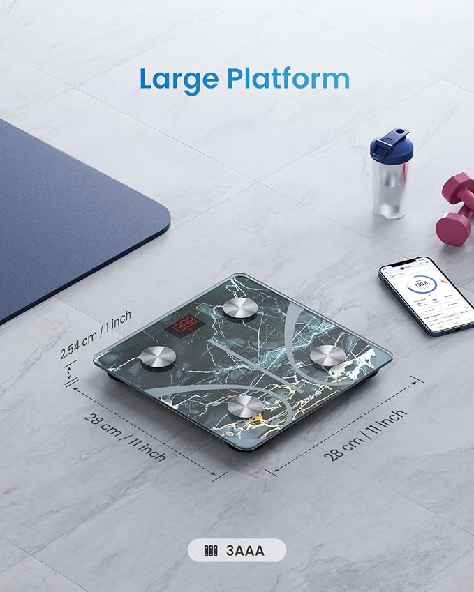 RENPHO Smart Scale for Body Weight, Digital Bathroom Scale BMI Weighing