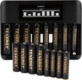 Tenergy TN480U 8-Bay LCD Display Fast Charger (8 Pack)