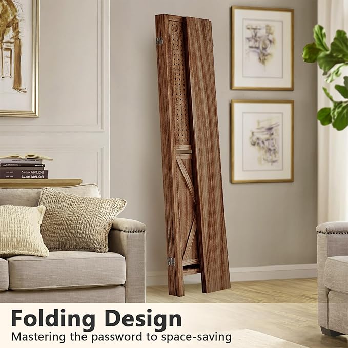 Aleesing 4 Panel Pegboard Display