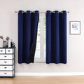 ChrisDowa 100% Blackout Curtains