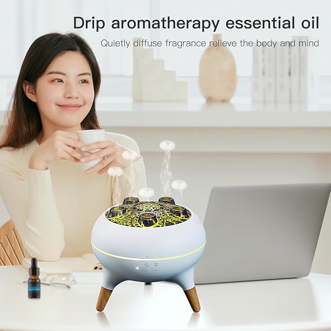 Essential Oil Diffuser 250ML, Jellyfish Diffuser Air Humidifiers Sound Pickup