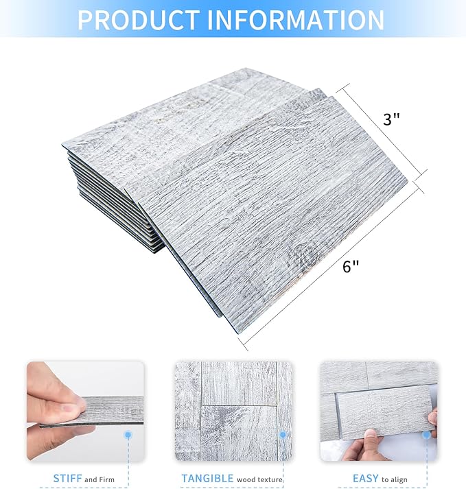 Art3d 102-Piece Peel and Stick Tile Backsplash