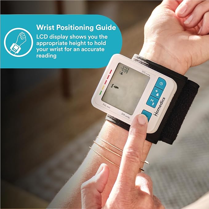 Homedics 700 Series Wrist Cuff Blood Pressure Monitor