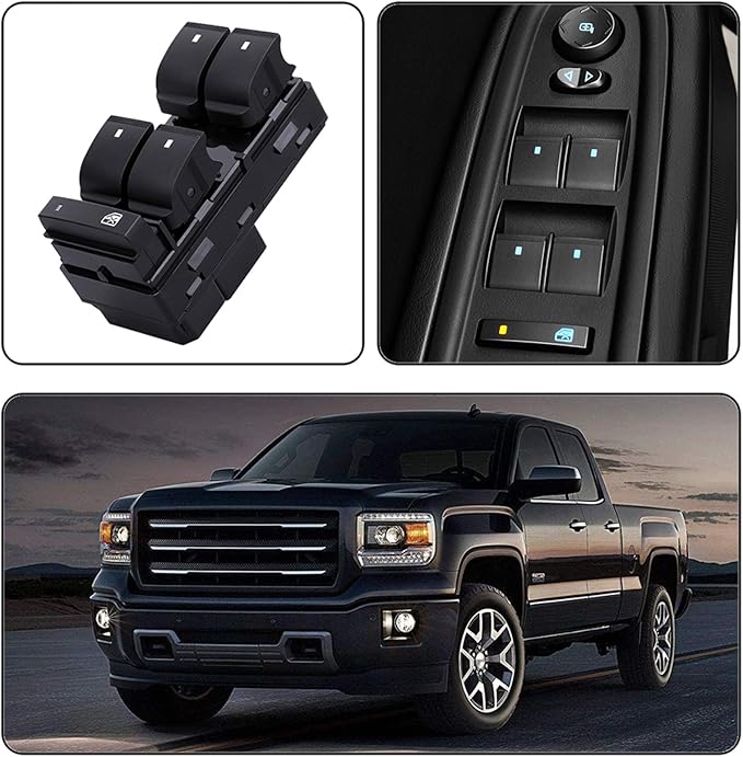 AiYiGu Driver Side Power Window Switch & 3 Pcs Passenger Window Switches