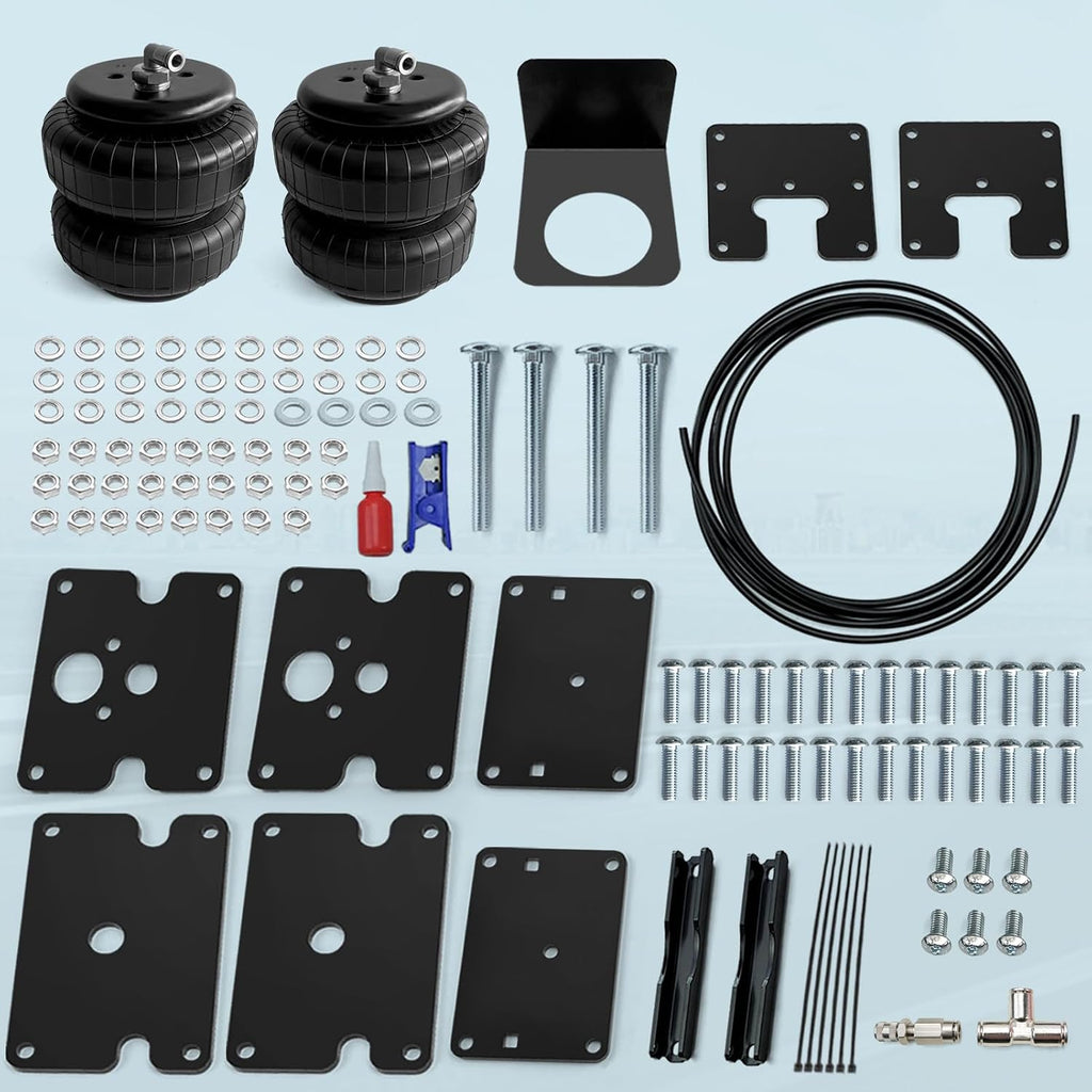 air spring bags suspension kit for chevy gmc, side view