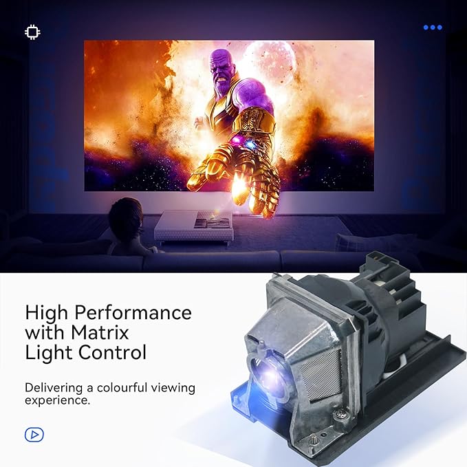 Pugody NP13LP /NP18LP Quality Replacement Projector Lamp Bulb