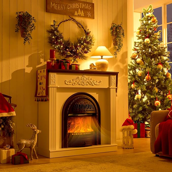 45" Birdcage-Style Electric Fireplace