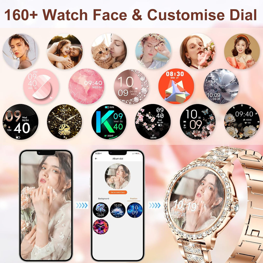 smart watches for women (answer/make call),120+ sport fitness, package contents