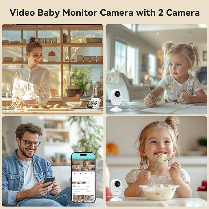 ebemate WiFi Video Baby Monitor