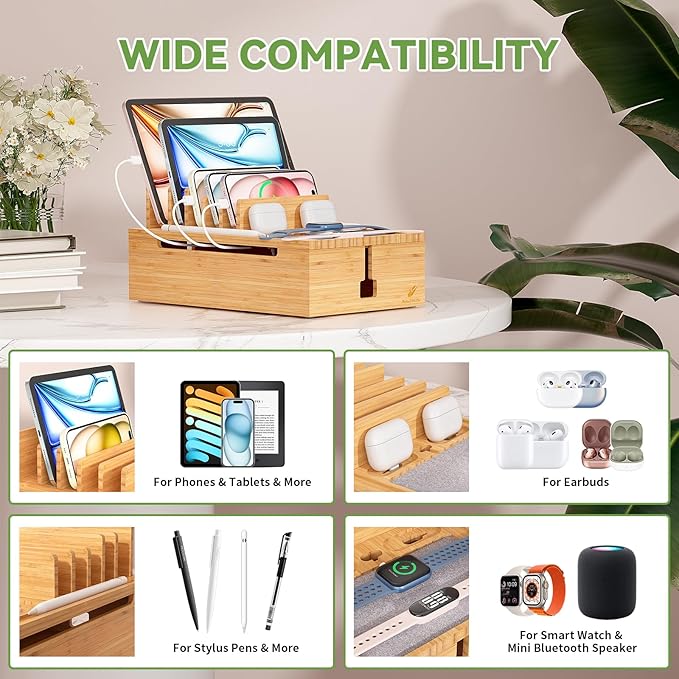 Pezin & Hulin Bamboo Charging Station