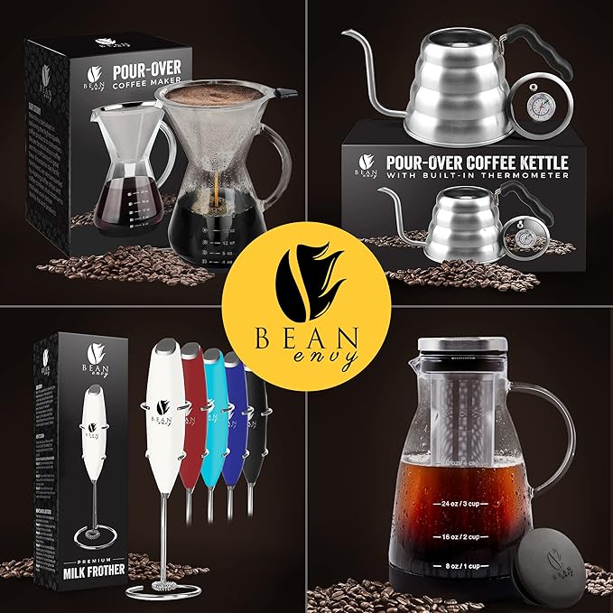 Bean Envy Pour Over Coffee Kettle, Small Gooseneck Kettle