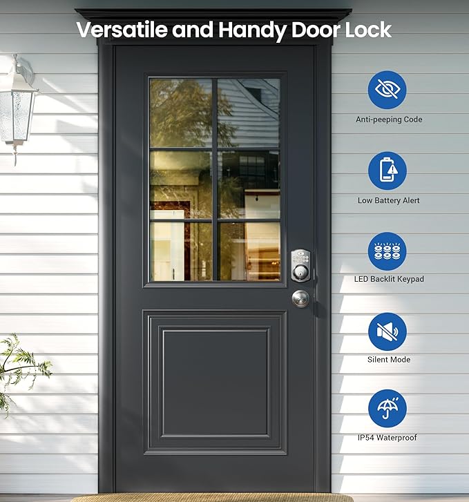 Veise Keyless Entry Door Lock