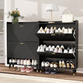 Shoe Cabinet Storage for Entryway, Shoe Organizer Cabinet Flip Drawers Narrow