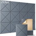 Sonicism 22 Pack X-Lined Acoustic Panels