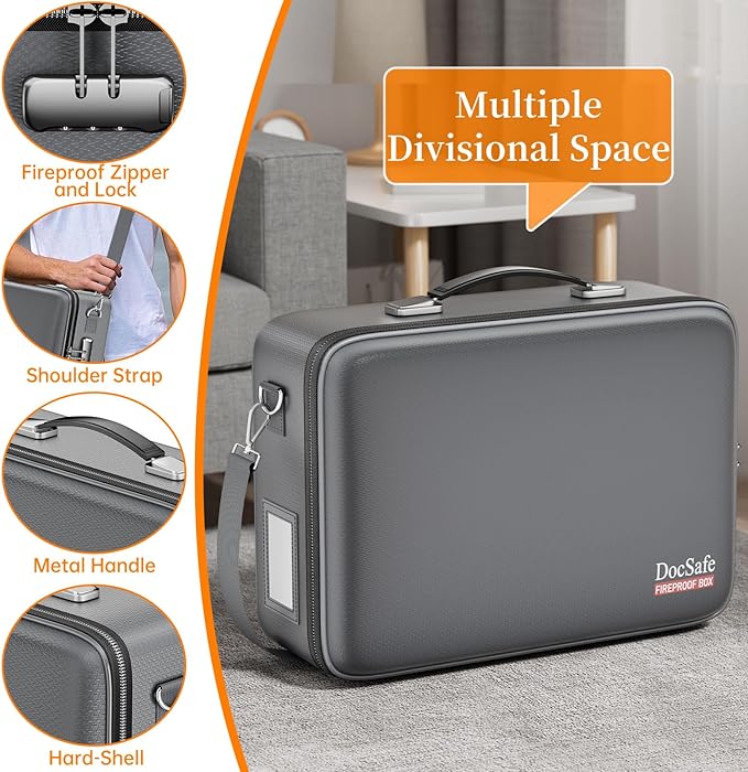 DocSafe Fireproof Document Box