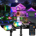 Linkind Smart Solar Spot Lights Outdoor SL5C, IP67 Halloween Lights Outdoor