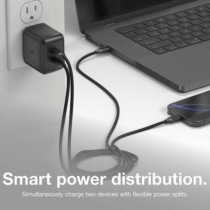 NOCO XGrid X65: 65W USB-C Charger – Dual Port GaN Power Adapter