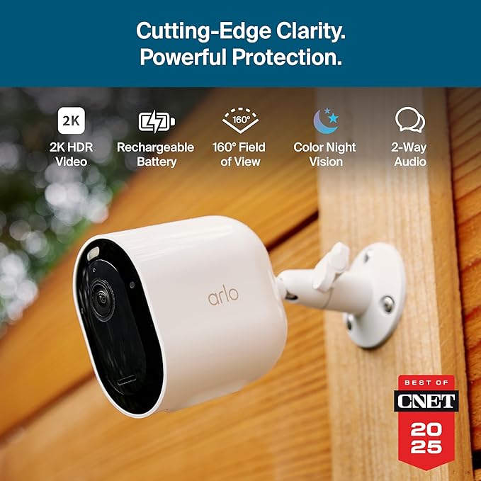 Arlo Pro Security Camera 2K HDR