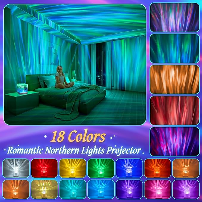 PIKOY Shower Lamp Shower Lights White Noise Sound Machine