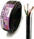 NATIONAL Wire & Cable – 12 AWG 4-Conductor Premium Copper Wire, 50 ft, Stranded