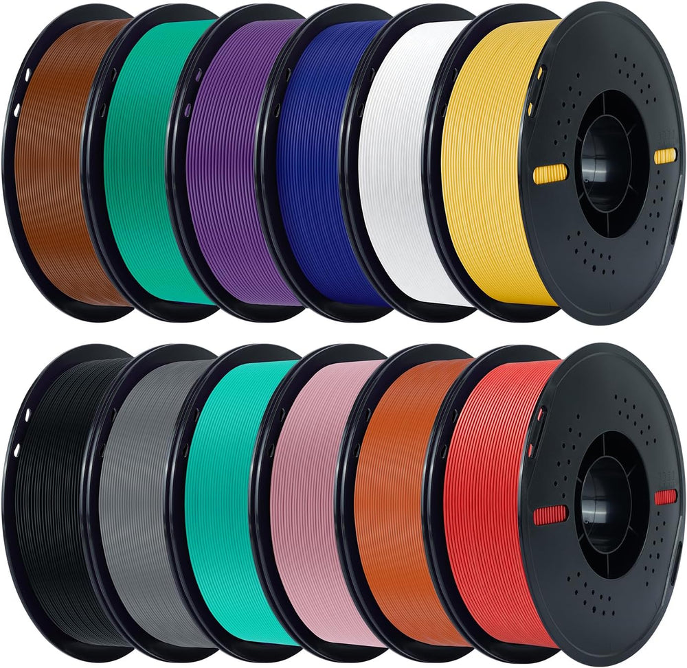 Kingroon High Speed PLA Bundle 3D Printer Filament 1.75mm, Rapid Filament for...