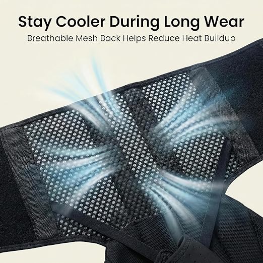 Full Back Posture Corrector for Women & Men – Pull-Back System Posture Brace –