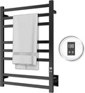 8-Bar Electric Heated Towel Warmer, Fast Heating
