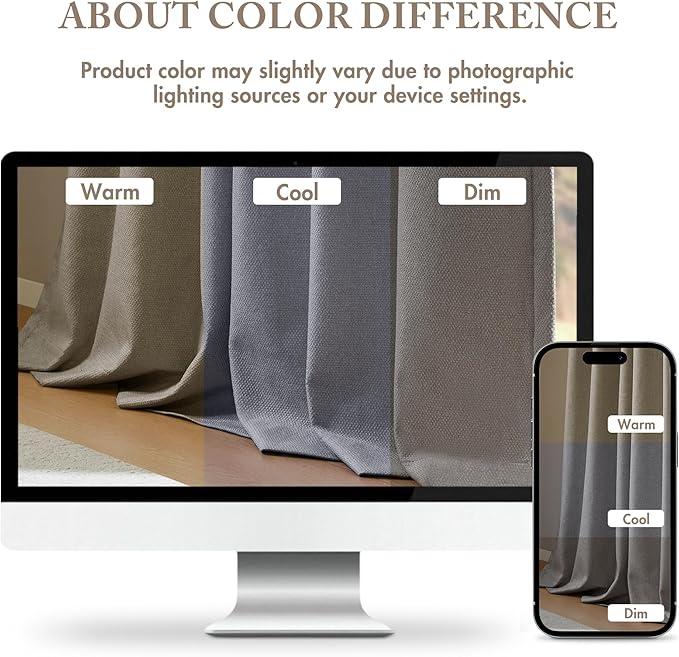 Madison Park Karien 100% Blackout Curtains 52x95 – Grey, 2-Layer Noise Blocking (2-PK)
