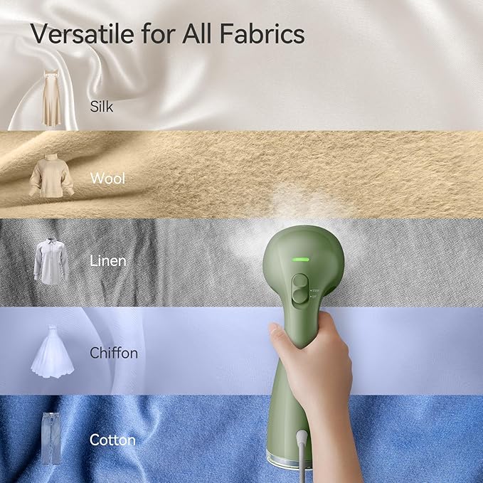 HiLIFE Steamer for Clothes, 1100W Clothes Steamer