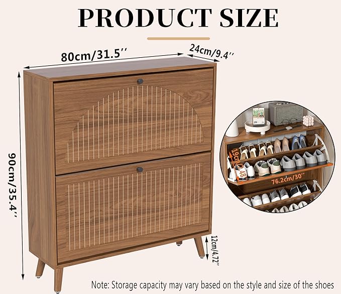 Shoe Storage Cabinet for Entryway