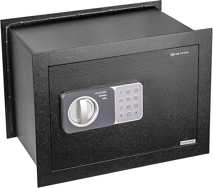 Genie Hand – Time Delay Safe, Anti Robbery Safe Box, Timed Controlled Opening –