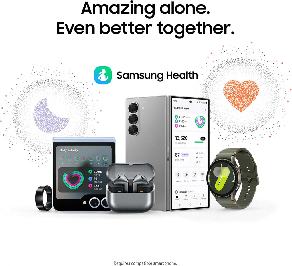 samsung galaxy watch 7 40mm bluetooth ai smartwatch, package contents