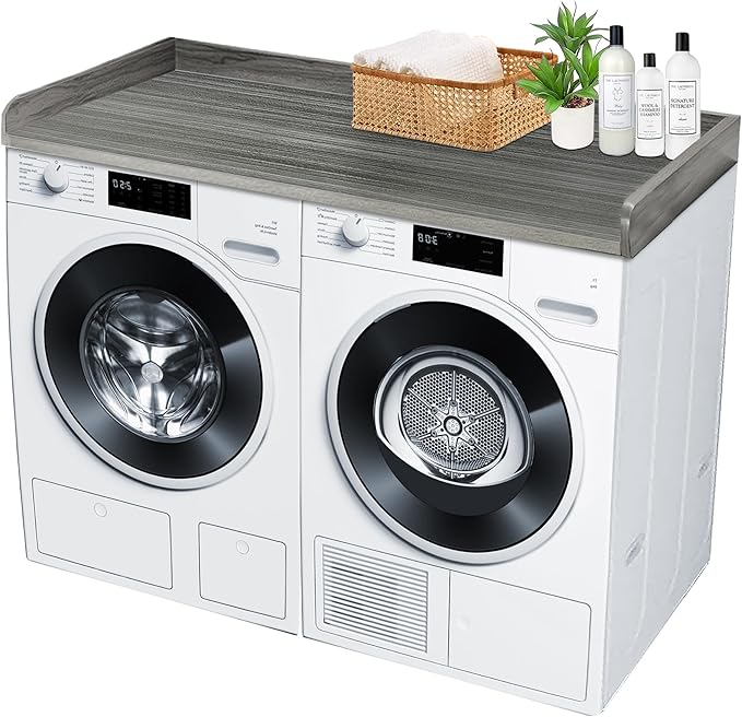 Royxen Laundry Countertop Solid Wood, Countertop