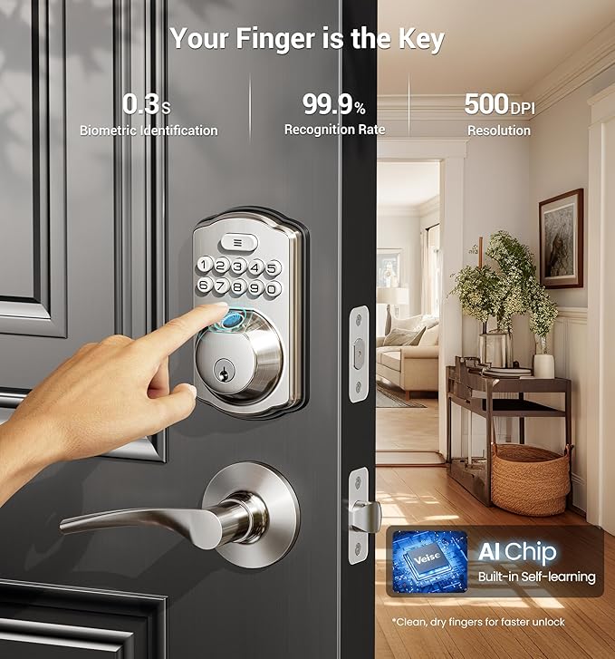 Veise Fingerprint Door Lock