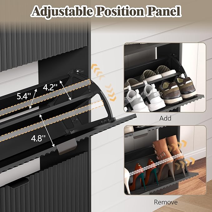 Shoe Cabinet Storage for Entryway