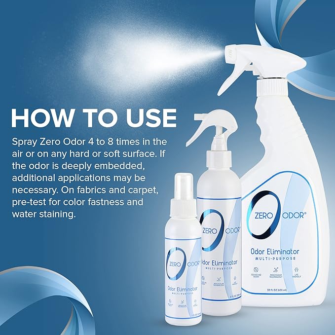 Zero Odor - Multi-Purpose Strong Odor Eliminator (3-Piece)