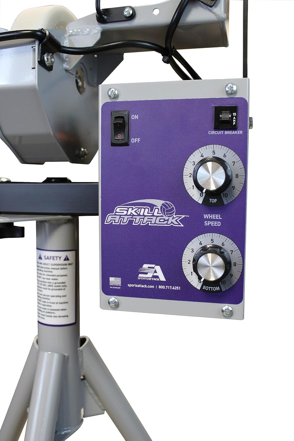 Attack Volleyball Machine – Professional Volleyball Training Machine for Serving, Spiking, Digging & Team Practice