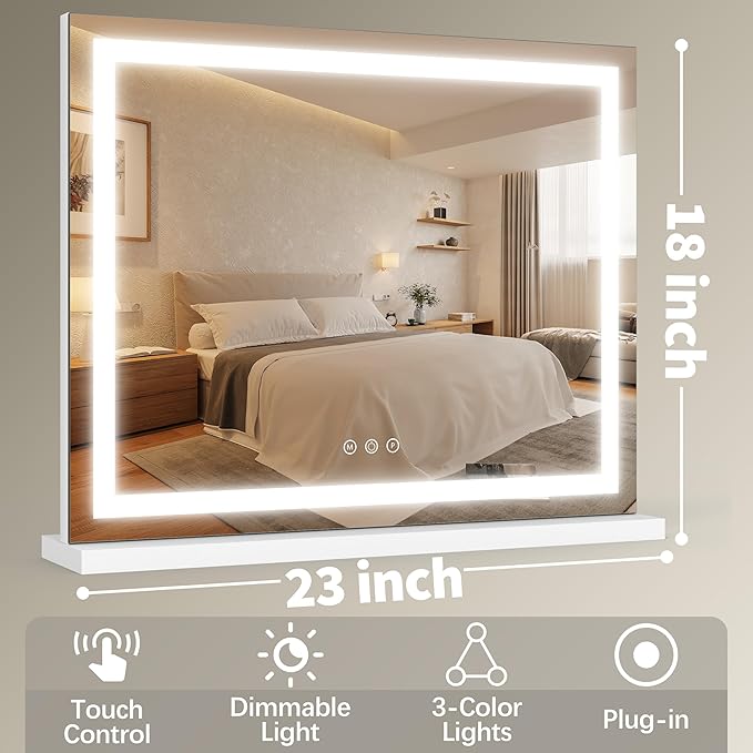 FENNIO 23" x 18" Vanity Mirror