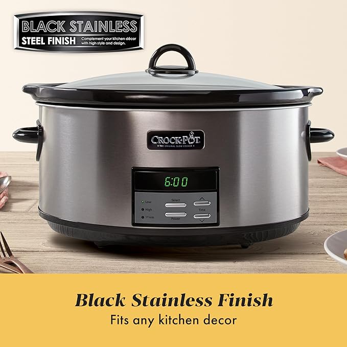 Crock-Pot Large 8-Quart Programmable Slow Cooker