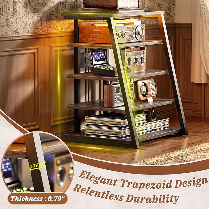 Armocity 5-Tier AV Media Stand