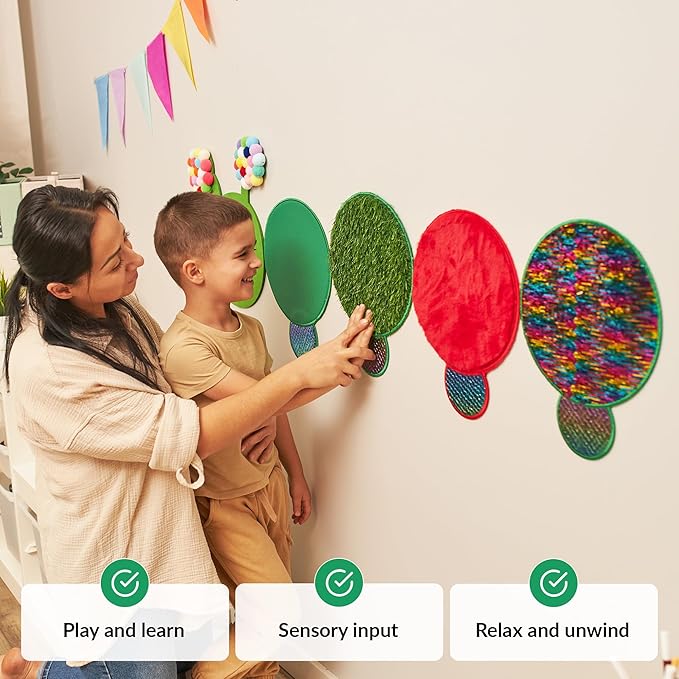 ODOXIA Sensory Wall Panel | Sequin Busy Board