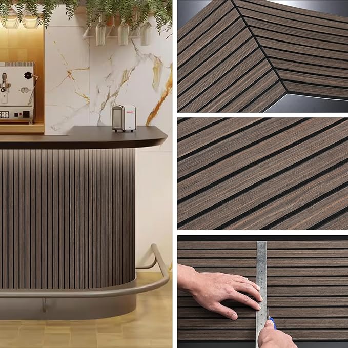ARMURO Wood Panels for Wall 2 PCS