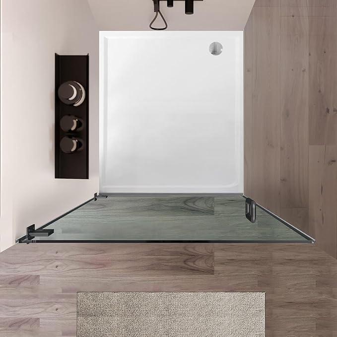 Bathroom Hinged Shower Door